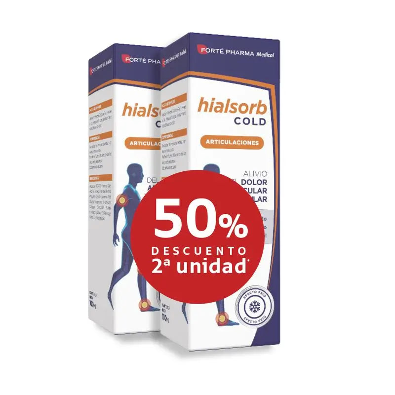 Forté Pharma Medical Duplo Hialsorb Cold 50% 2ª Ud