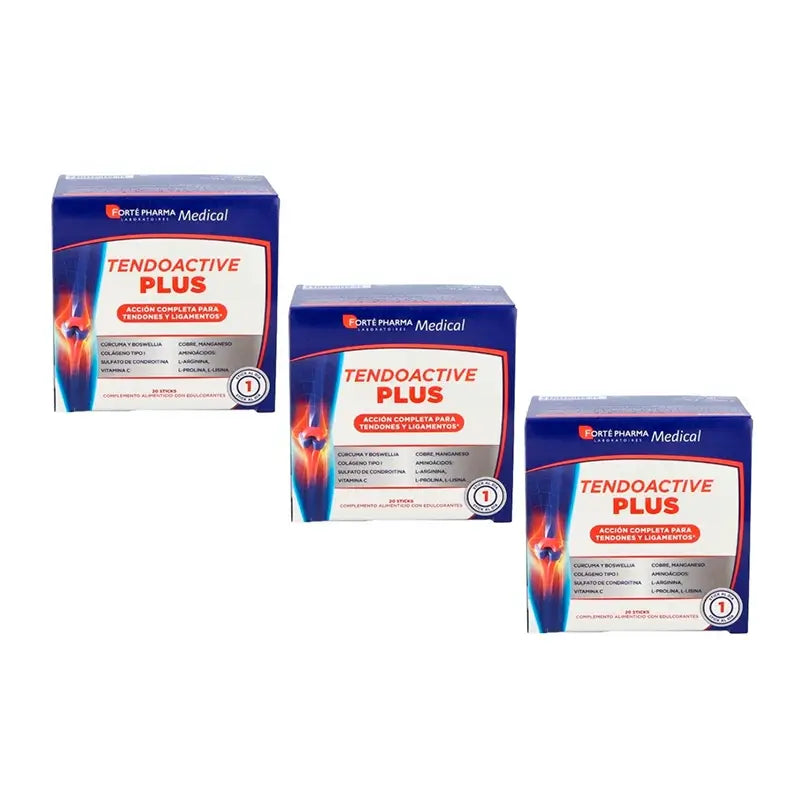 Forté Pharma Triplo Tendoactive Plus 3x 20 Sticks
