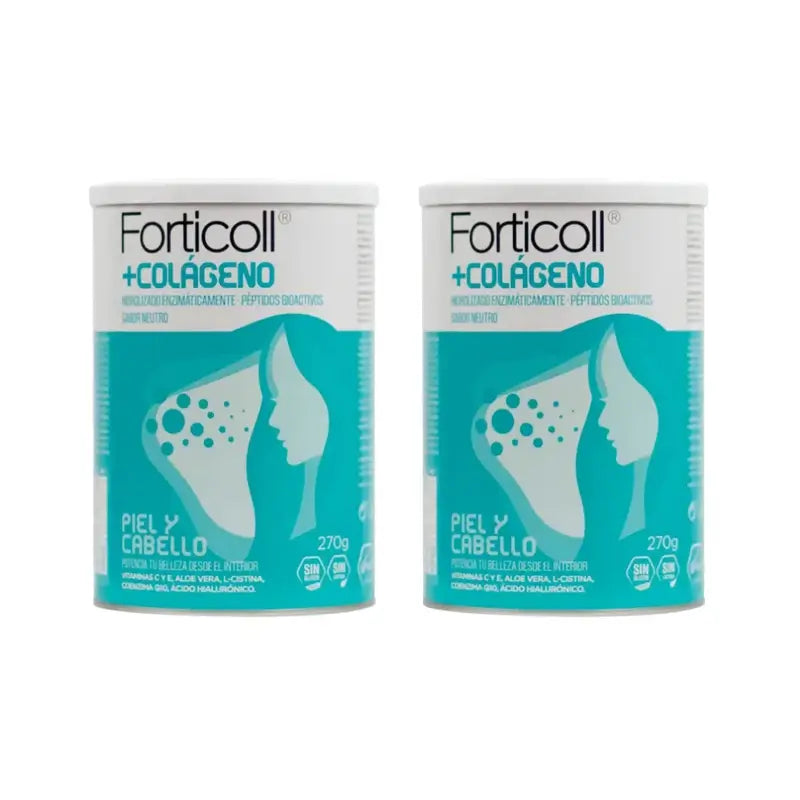 Forticoll Almond Colageno Bioactivo Piel & Cabello, 2X270 Gr