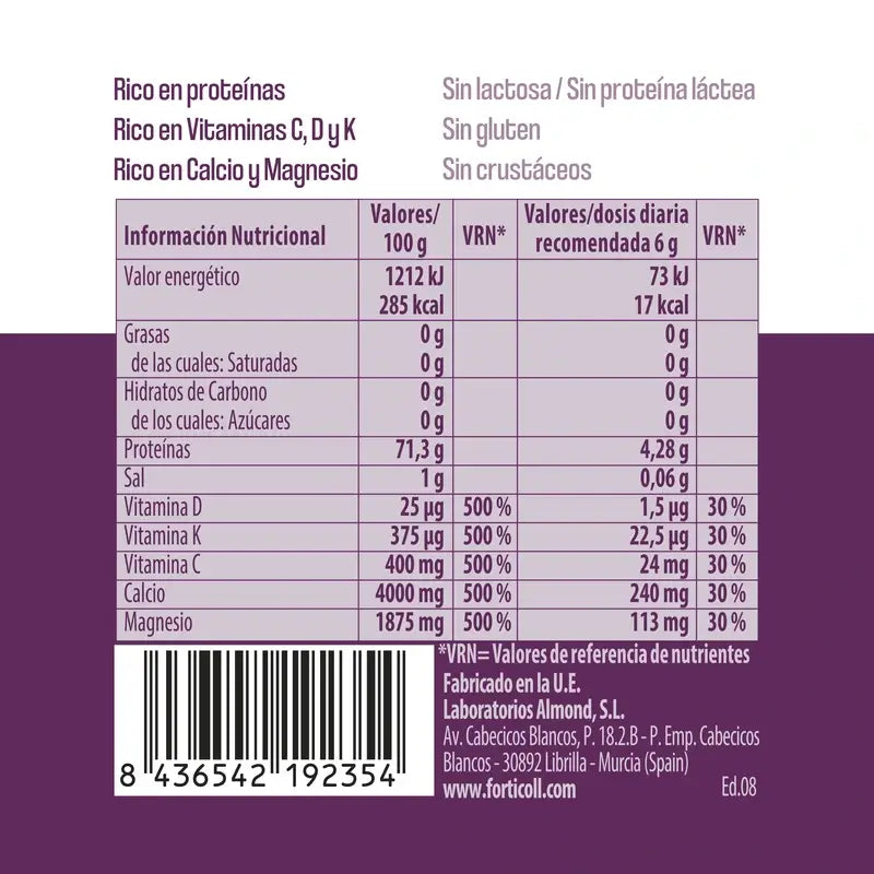 Forticoll Colágeno Bioactivo 180 comprimidos