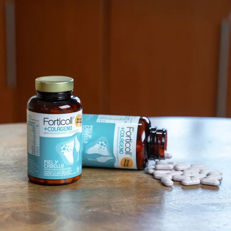 Forticoll Colágeno Bioactivo Piel y Cabello 120 comprimidos