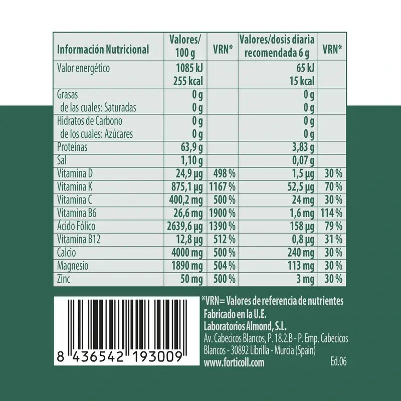 Forticoll Colágeno Bioactivo Sport 180 comprimidos