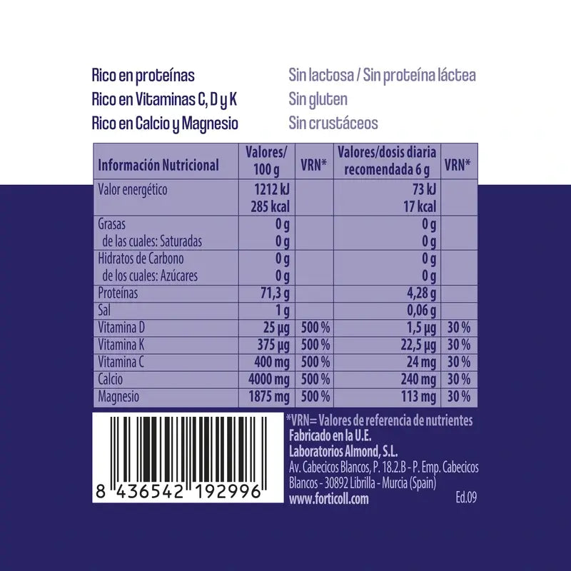 Forticoll Colágeno Marino 180 comprimidos