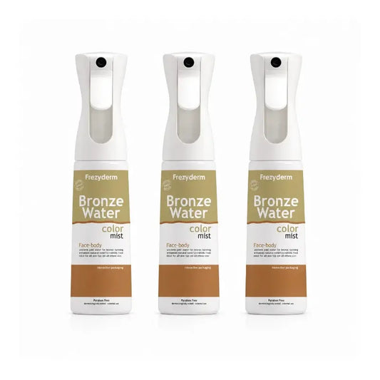 Frezyderm Bronze Water Color Mist Frezyderm Pack 3 x 300 Ml