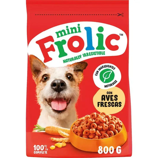 Frolic Adulto Aves Razas Pequeñas 800Gr