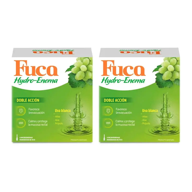 Fuca Hydro-Enema 6X10 Gr, Pack De 2