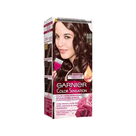 Garnier Color SensationTinte Permanente En Crema 4.15 Chocolate