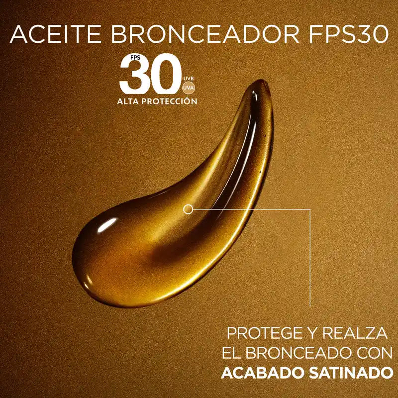 Garnier Delial Aceite Protector Bronceador Spf 30 , 150 ml