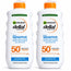 Garnier Delial SPF50+ Leche Solar 400 m, pack 2