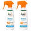 Garnier Delial Spray Protector Sensitive Advanced Ip50+ Para Pieles Claras, Sensibles E Intolerantes Al Sol, 270Ml , pack 2