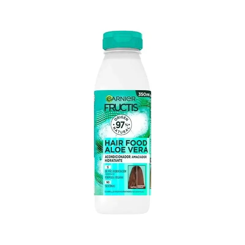 GarnierFructis Hair Food Aloe Vera Acondicionador Hidratante 350 Ml Para Cabello Deshidratado