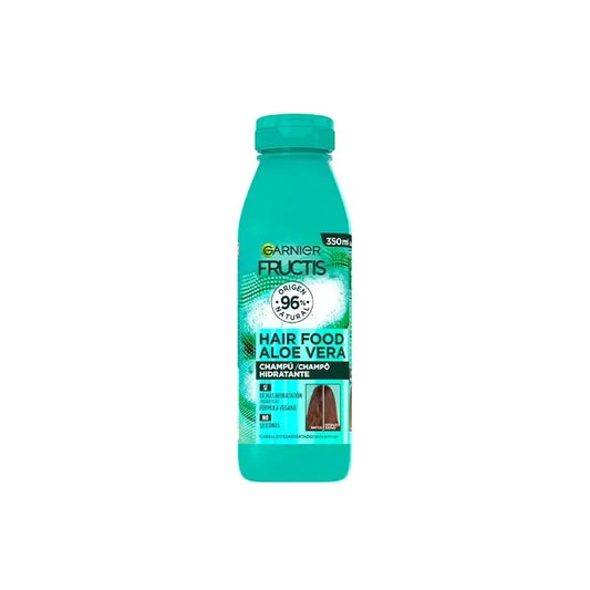 Garnier Fructis Hair Food Aloe Vera Champú Hidratante 350 Ml Para Cabello Deshidratado