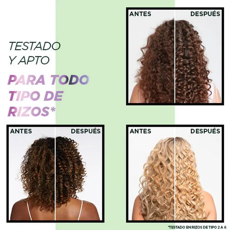 Garnier Fructis Método Rizos Pre-Champú Nº0 Para Rizos Hidratados Durante 100H 200Ml