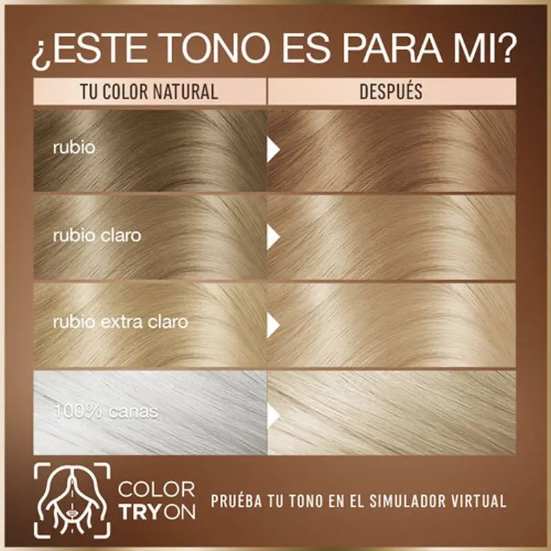 Garnier Good Coloración Permanente Sin Amoniaco, 90% Origen Natural Tono 9.1 Rubio Vainilla.