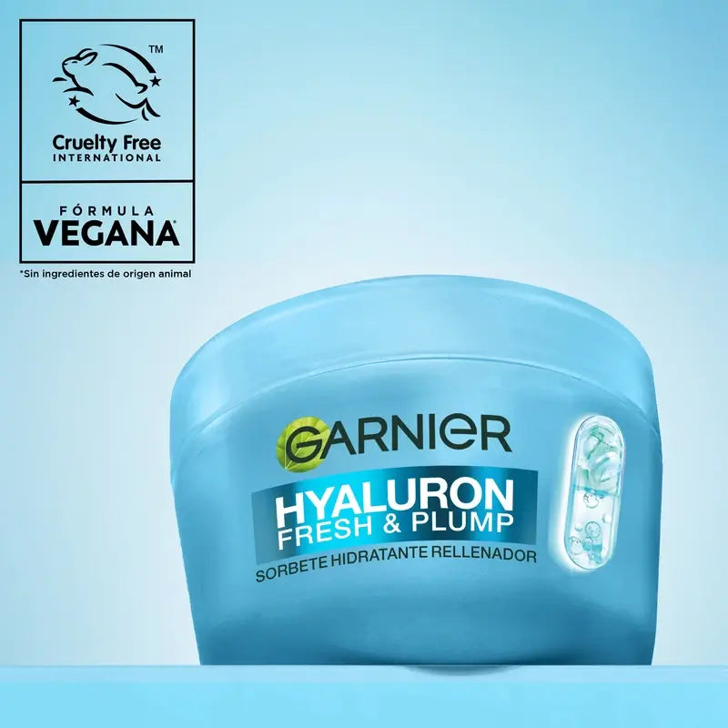 Garnier Hyaluron Fresh & Plump Sorbete Hidratante Rellenador, 85 ml