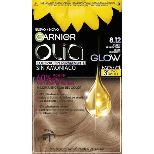 Garnier Olia 8.12 Rubio Iridiscente