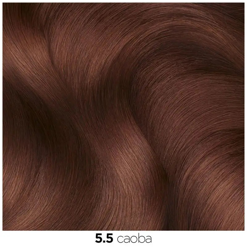 Garnier Olia Coloración Permanente Sin Amoniaco Para Un Olor Agradable Con Aceites Florales De Origen Natural - Caoba 5.5