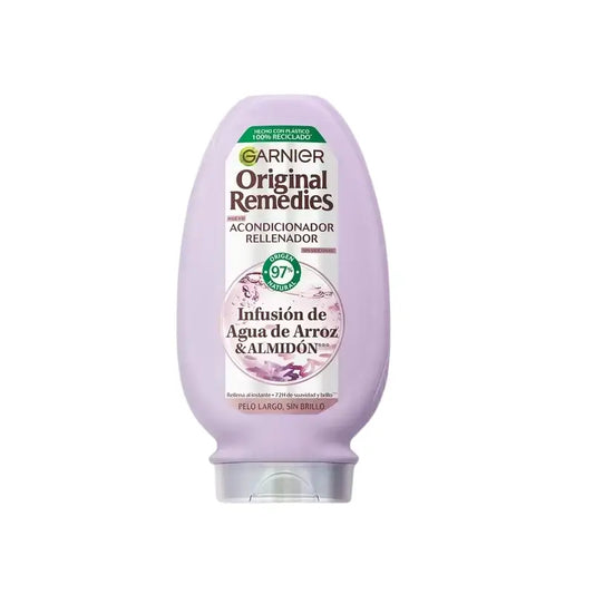 Garnier Original Remedies Acondicionador Agua De Arroz & Almidón , 250 ml