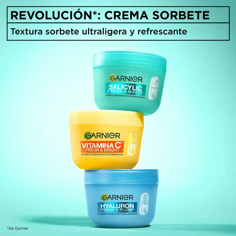 Garnier Pure Active Salicylic Fresh & Matte Sorbete Hidratante Antiimperfecciones, 85 ml