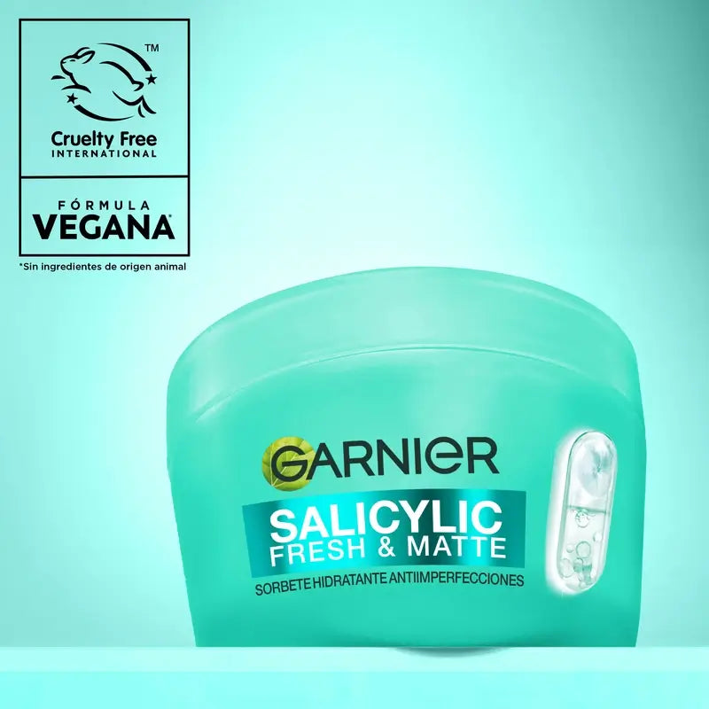 Garnier Pure Active Salicylic Fresh & Matte Sorbete Hidratante Antiimperfecciones, 85 ml