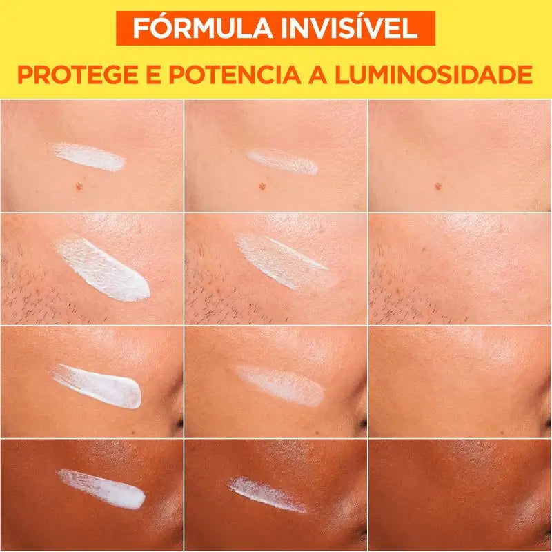Garnier Vitamina C Fluido Antimanchas Anti-Uv Diario Invisible Fps50+, 40 Ml
