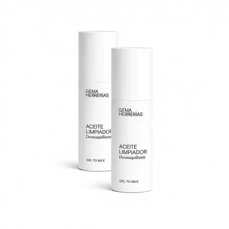 Gema Herrerías Aceite Limpiador y Desmaquillante Gel to Milk ,150 ml