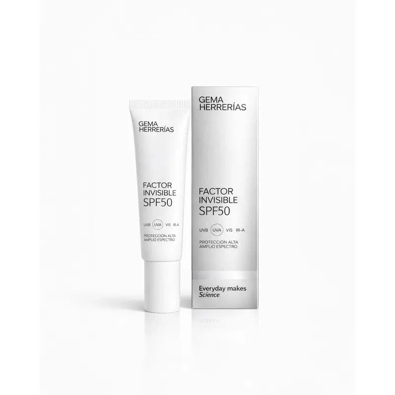 Gema Herrerías Factor Invisible Spf 50 Amplio Espectro, 45 ml