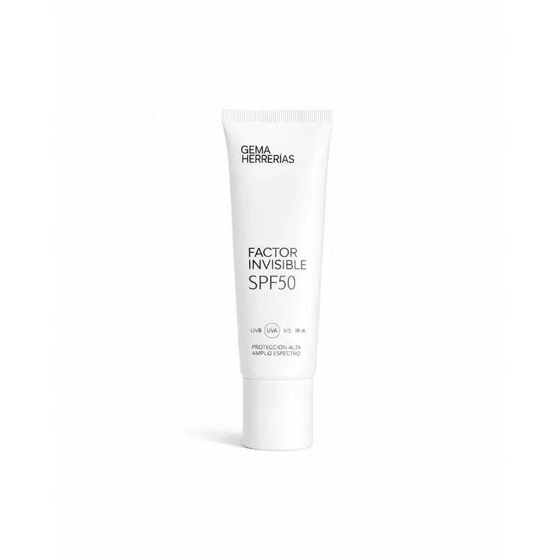 Gema Herrerías Factor Invisible Spf 50 Amplio Espectro, 45 ml