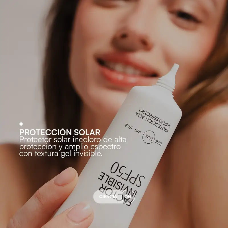 Gema Herrerías Factor Invisible Spf 50 Amplio Espectro, 45 ml