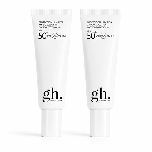 Gema Herrerías Fps50+ Protección Muy Alta, 2x50 ml
