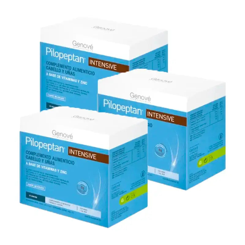 Genové Pilopeptan Intensive, Pack 3 x 30 sobres