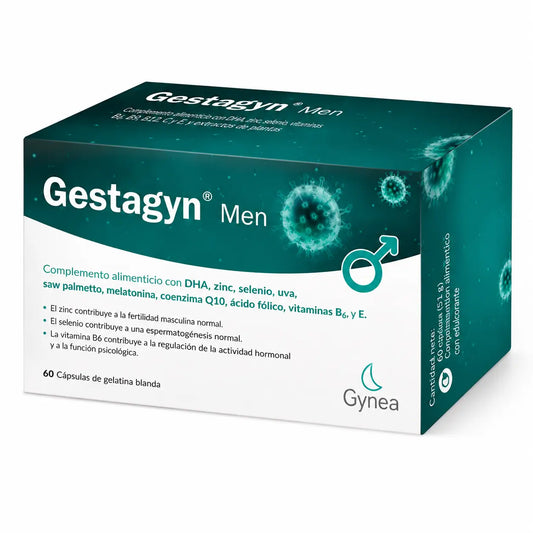 Gestagyn Men cápsulas Gelatina Blanda 60 cápsulas