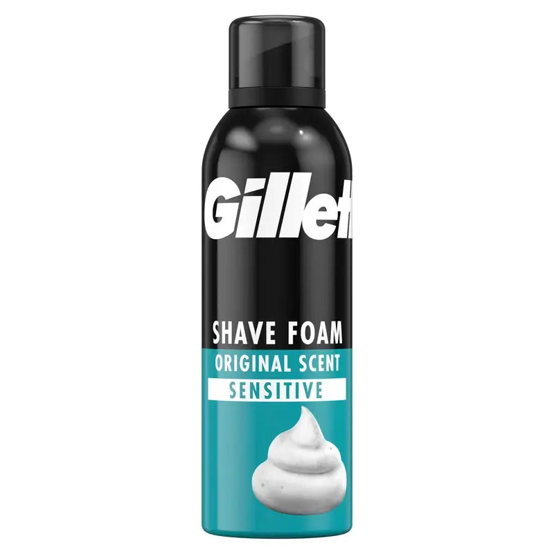 Gillette Classic Espuma De Afeitar Para Hombre , 200 ml
