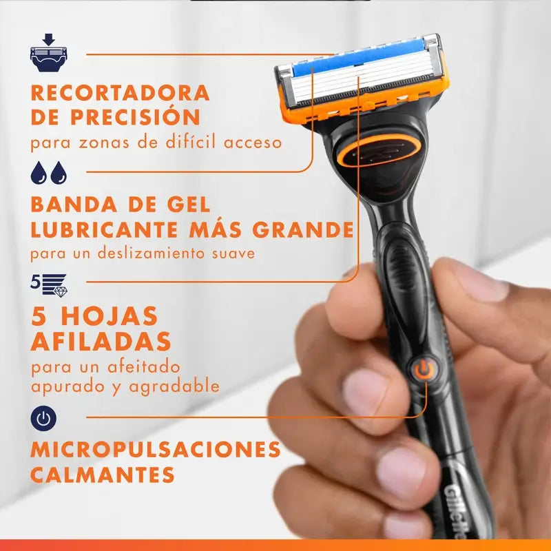 Gillette Fusion5 Power Maquinilla De Afeitar Para Hombre