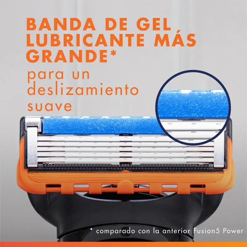 Gillette Fusion5 Power, Recambio Para Maquinillas De Afeitar , 8 unidades