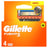 Gillette Fusion5 Proglide 4 Recambios Maquinilla De Afeitar Banda De Gel Lubricante , 4 unidades