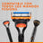 Gillette Fusion5 Proglide 4 Recambios Maquinilla De Afeitar Banda De Gel Lubricante , 4 unidades