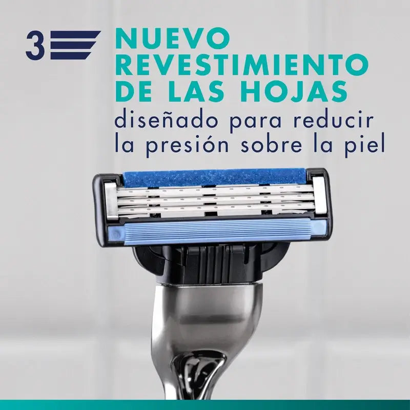 Gillette Mach3 Recambio Hombre, 6 Recambios