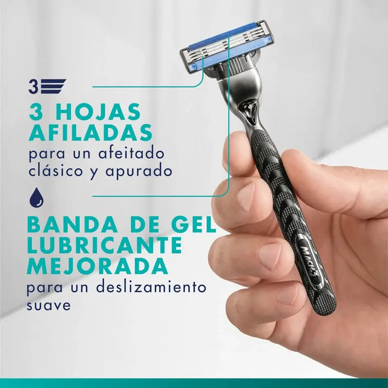 Gillette Mach3 Recambio Hombre, 6 Recambios