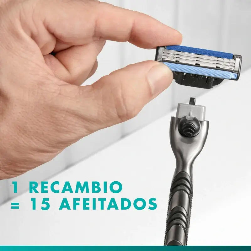 Gillette Mach3 Recambio Hombre, 6 Recambios
