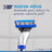 Gillette Mach3 Turbo hombre, 8 Recambios