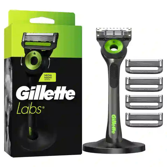 Gillette Máquina Barra Exfoliante + 5 Recambios + Base