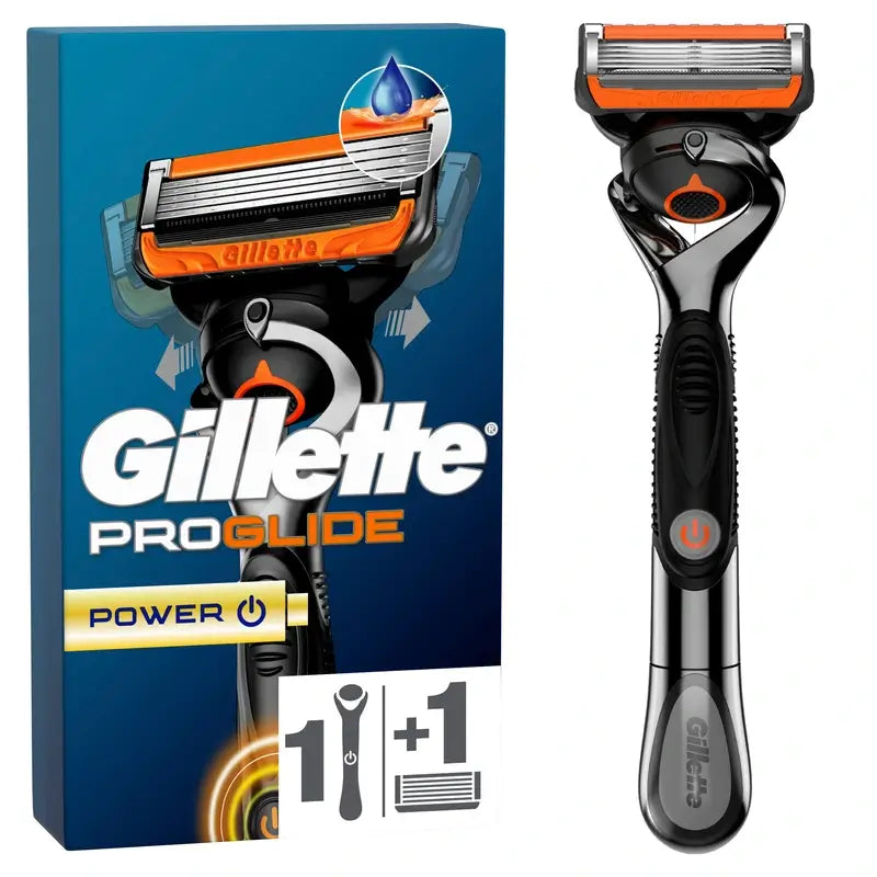 Gillette Proglide Power 1 Maquinilla De Afeitar , 2 recambios