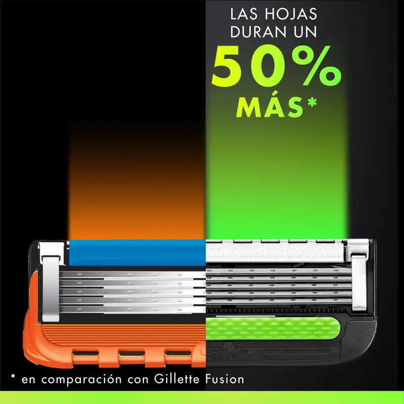 Recambio Gillette Labs, 6 Recambios, 1 Unidad
