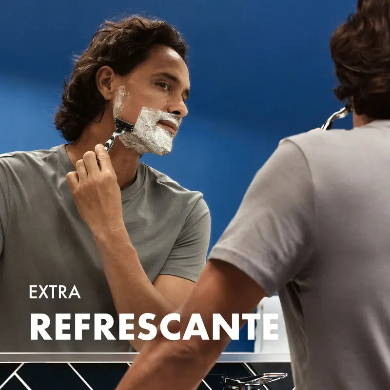 Gillette Series Espuma De Afeitar Refrescante Con Eucalipto , 250 ml