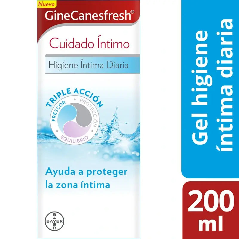 GineCanesfresh Gel Cuidado Íntimo 200 ml