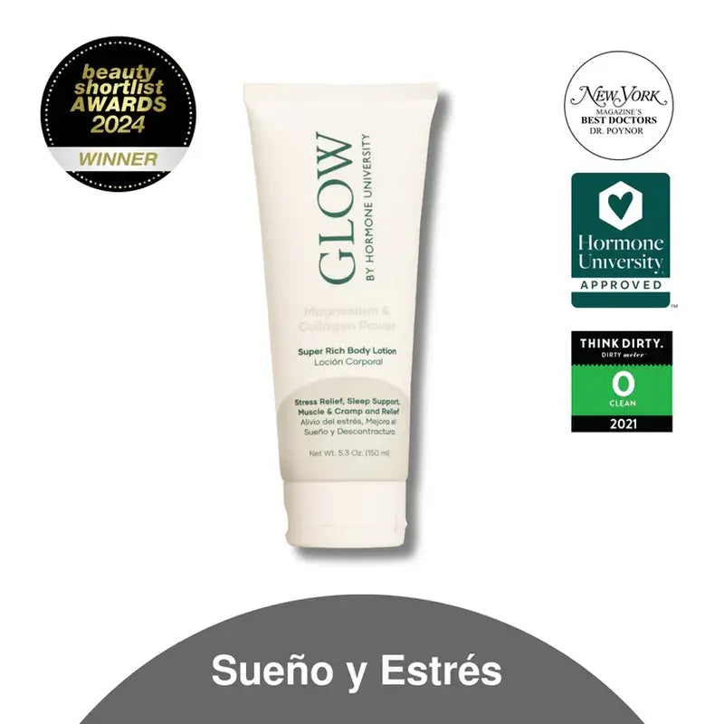 Glow Botánica Crema Corporal Magnesio Loción , 150 ml