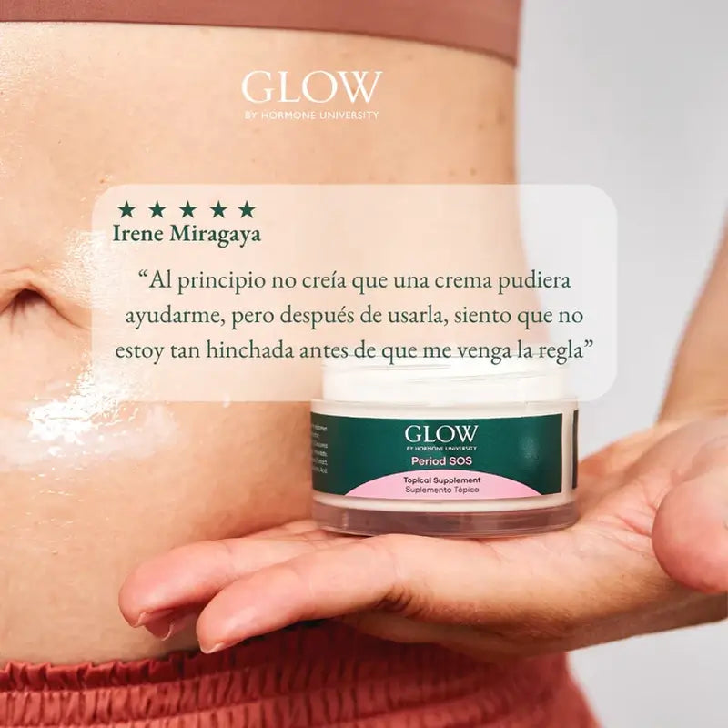 Glow Botánica Crema Corporal Period Sos , 50 ml