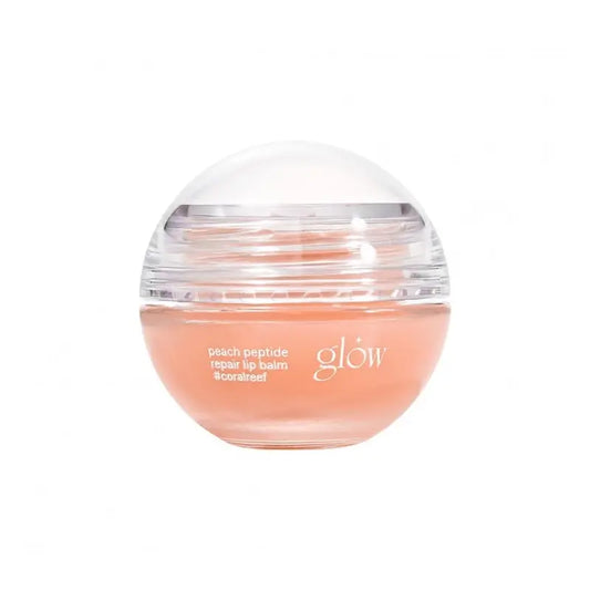Glow Peach Peptide Repair Lip Balm Coralreef , 8 gr