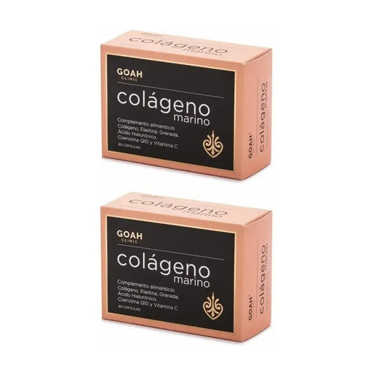 Goah Clinic Colágeno Marino, 2X60 Cápsulas